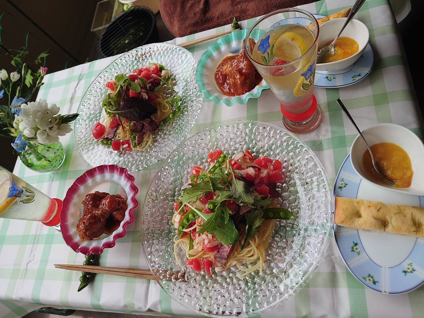 ベランダランチ